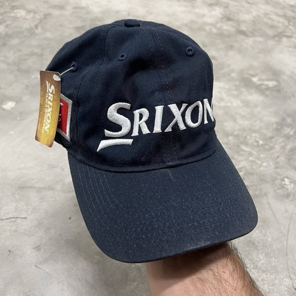 Srixon Z Star Promo Golf Strapback Dad Hat Navy Blue Brand New With Tags